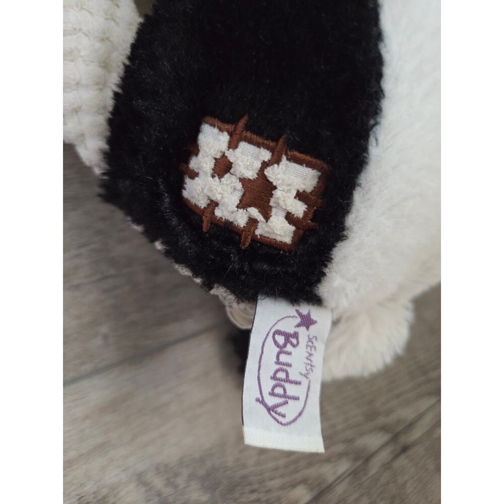 Scentsy Buddy Cow Plush Stuffed Animal Toy w/ Happy Go Lucky Scent Pak - Picture 4 of 6